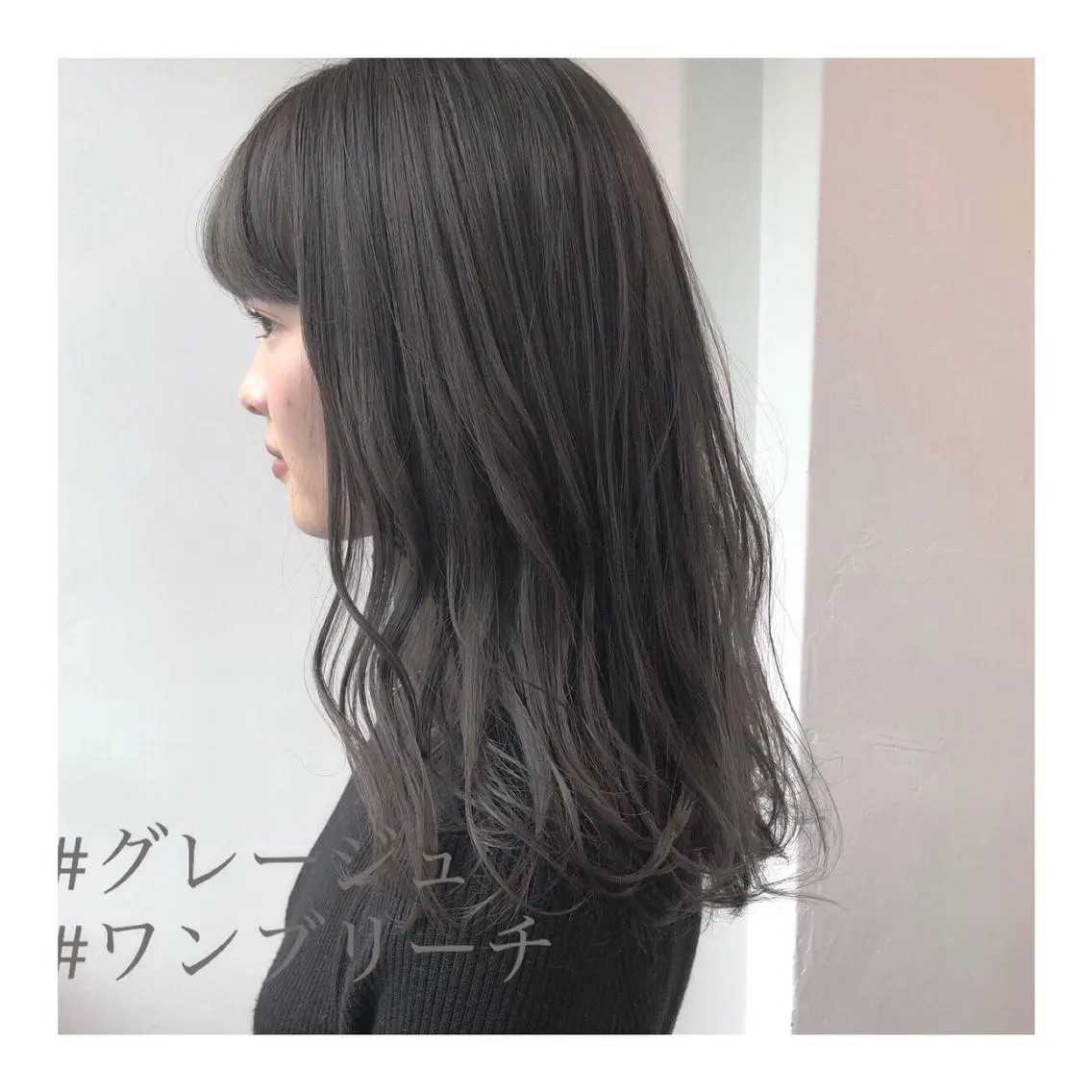 ミディアム カラー レイヤーボブ/ボブ 仲川和人のヘアスタイル