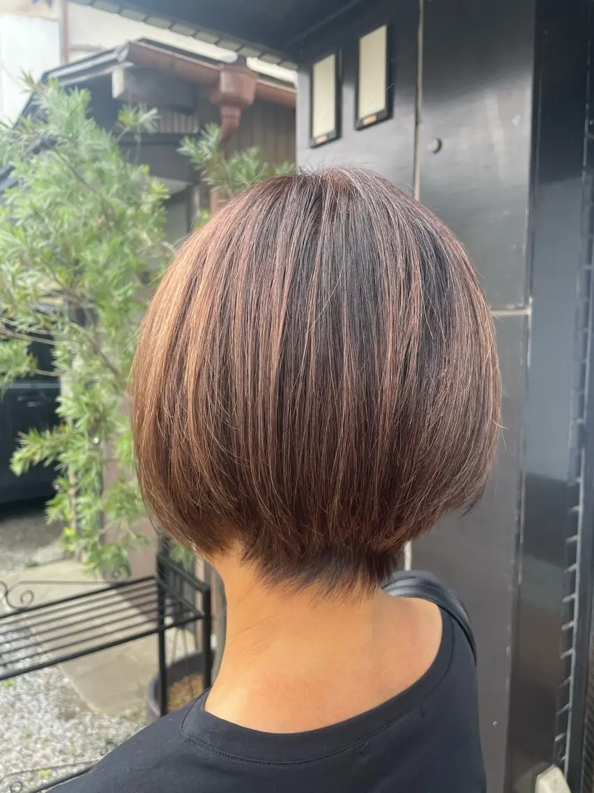 ステップボーンカット➕トリートメントの写真