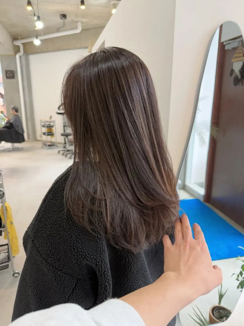 💧透明感カラー➕Aujuaトリートメント💧の写真