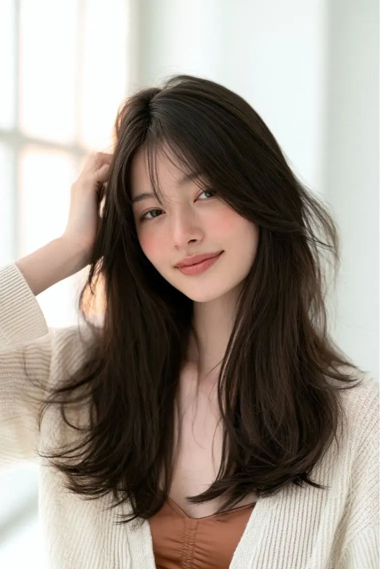 ロング トリートメント 美髪矯正/髪質改善/ 福崎航平のヘアスタイル