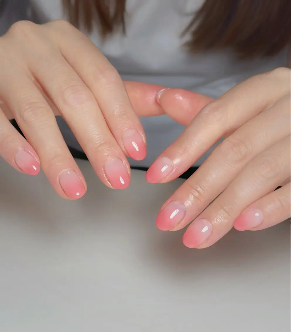 ネイル オーロラネイル 長さ出し フットネイル 韓国ネイル ラメ(グリッター) 👍thumbs up nail👍のネイルデザイン