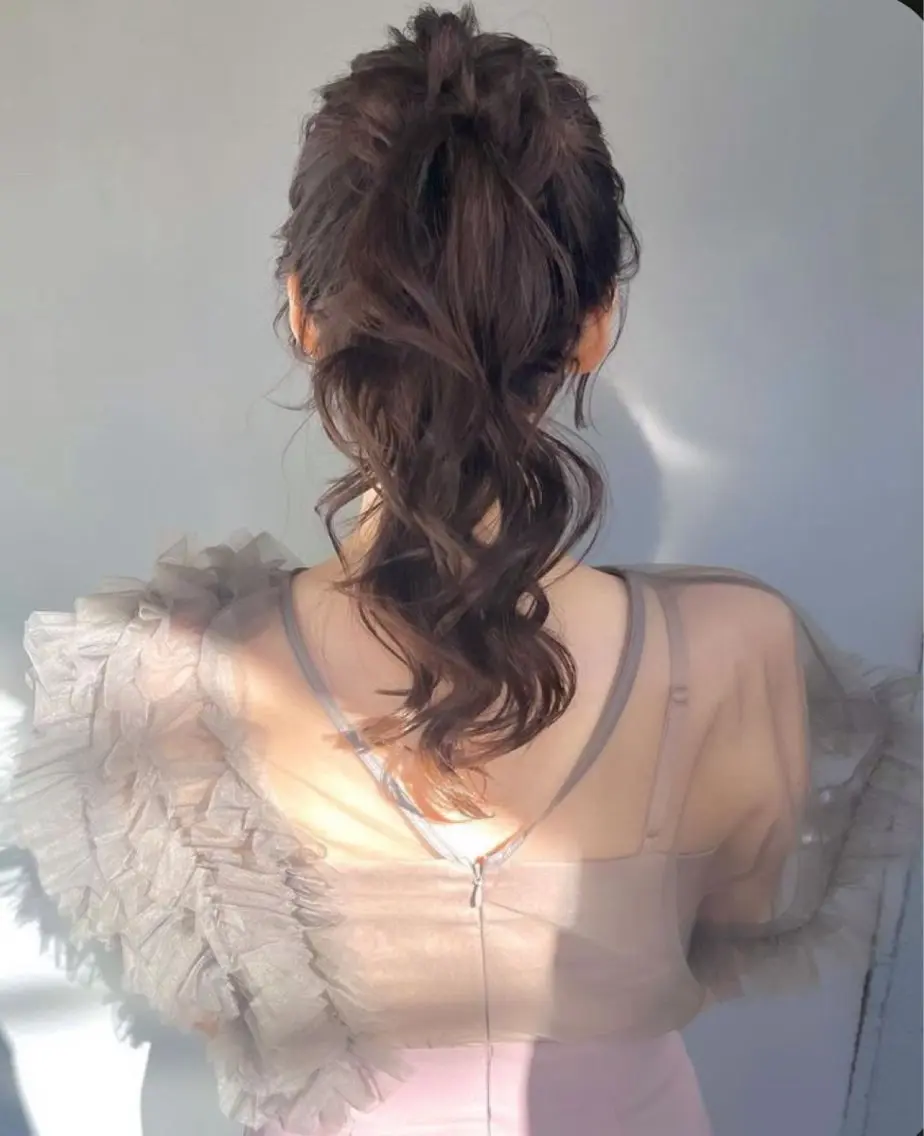 🌷お呼ばれヘアセット🌷ハーフアップ/ポニーテール/ツインアレンジ/持ち込みスタイルの写真