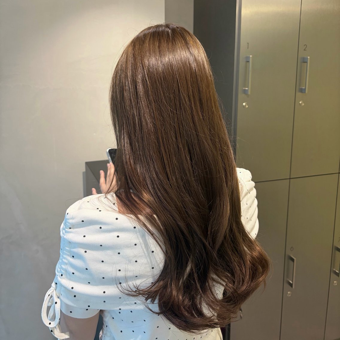 ロング 切りっぱなしボブ ボブ 顔まわりレイヤー 顔周りカット 髪質改善 kyon🎀 透明感カラー/西梅田のヘアスタイル