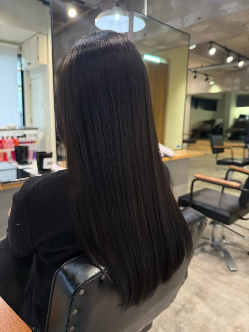 ロング カラー ヘアカラー KURUMI noi/金山美容師のヘアスタイル