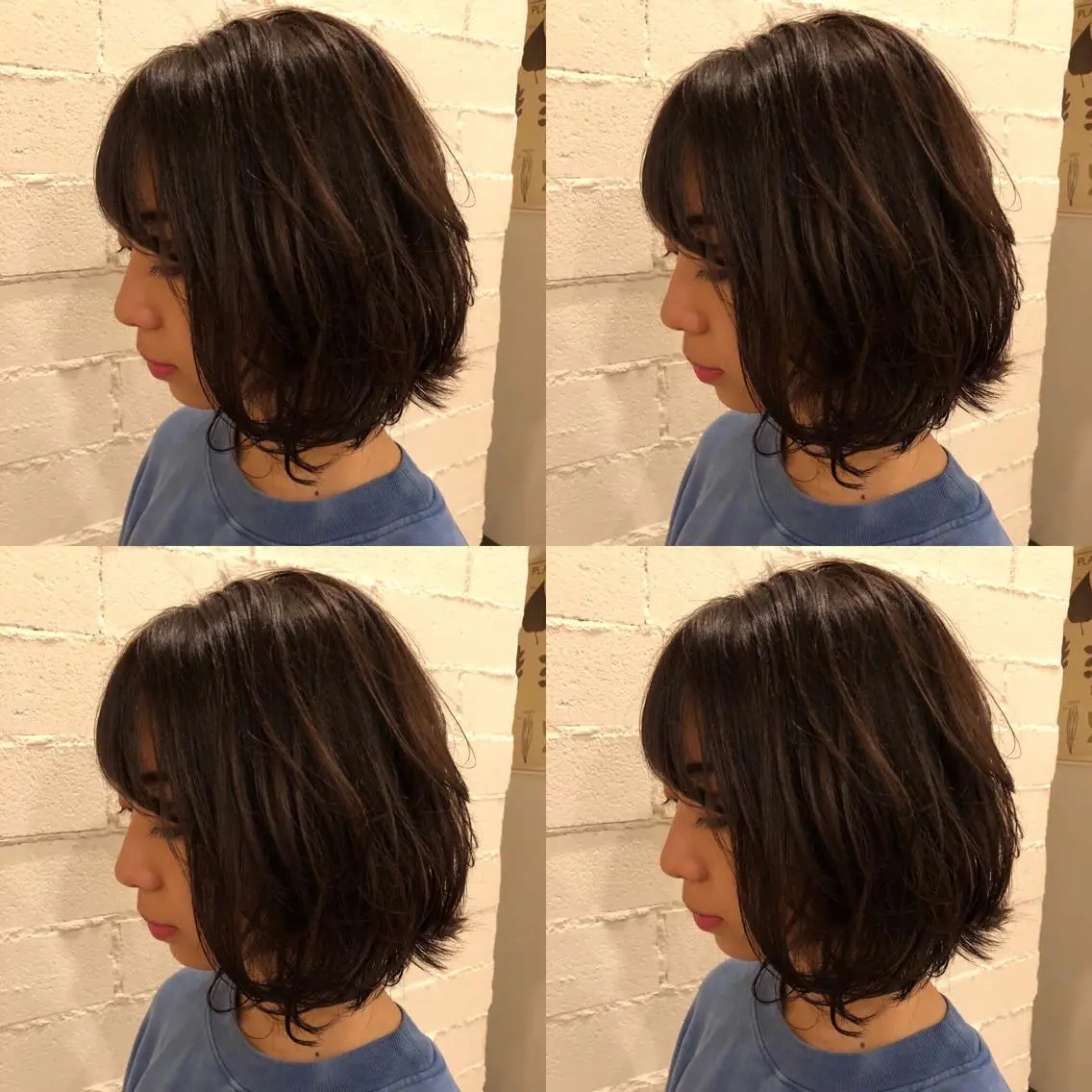ミディアム 口コミ評価4.9⭐︎ カワナベ マサシのヘアスタイル