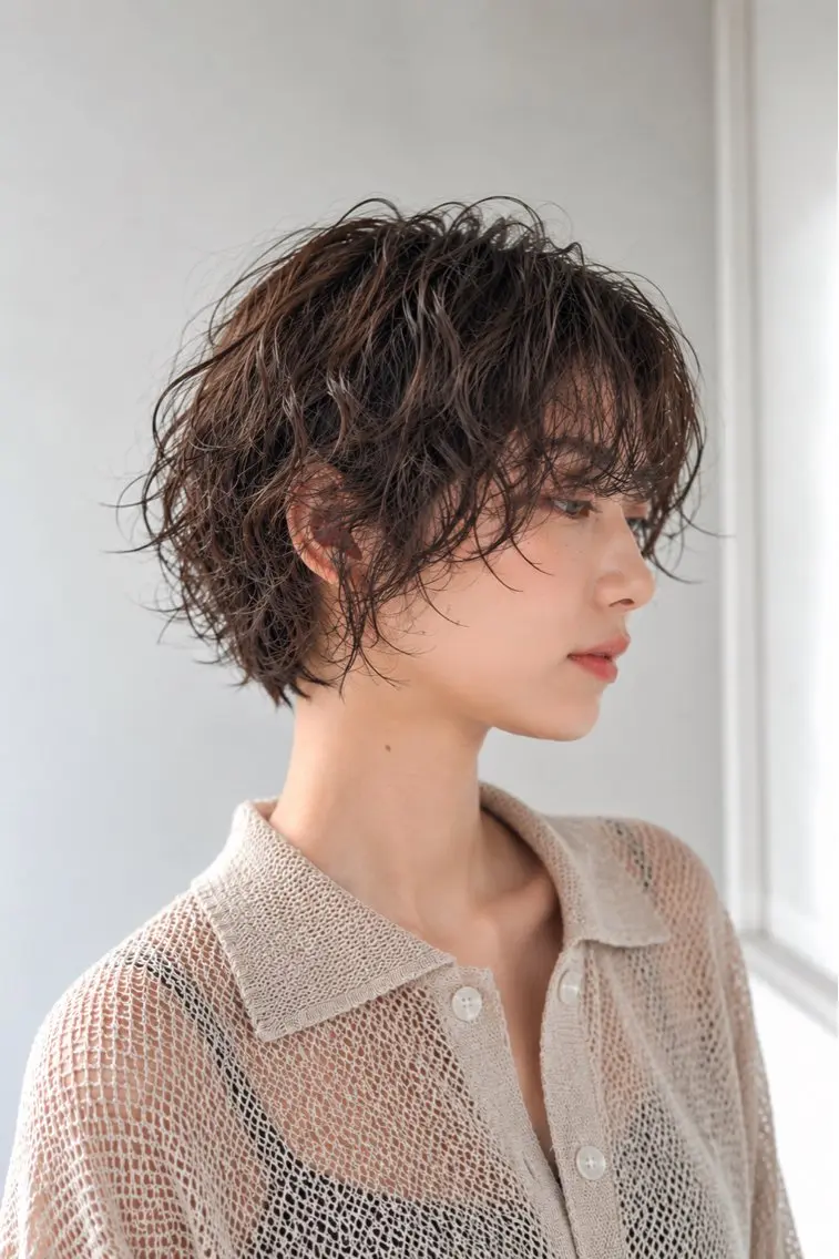 💫先着1名様のみ💫【7/18限定】【当日予約OK】ショートパーマ+トリートメント✨※補足説明必読お願いします!!の写真