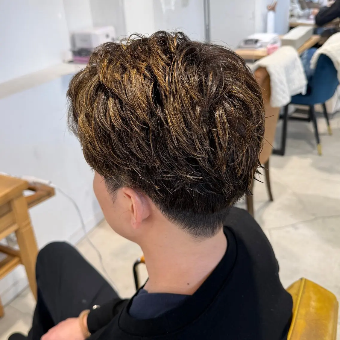 メンズ 刈り上げ 柳樂 響のヘアスタイル