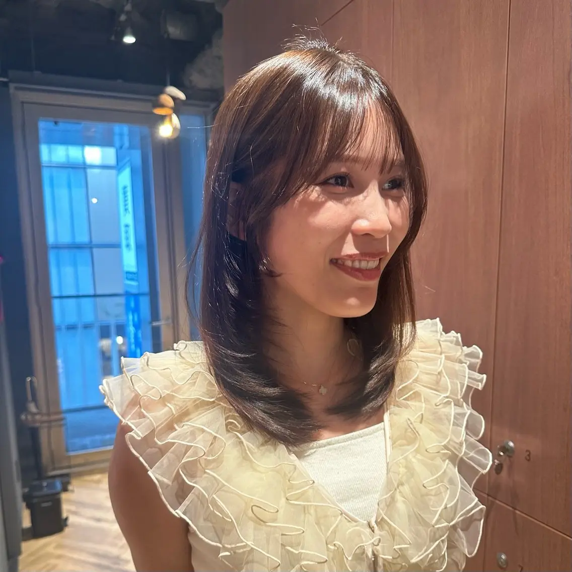 ミディアム ミディアムレイヤー レイヤーカット カット ヘアカラー トリートメント 骨格診断/宮澤瑞穂 ボブ/レイヤー/銀座のその他イメージ