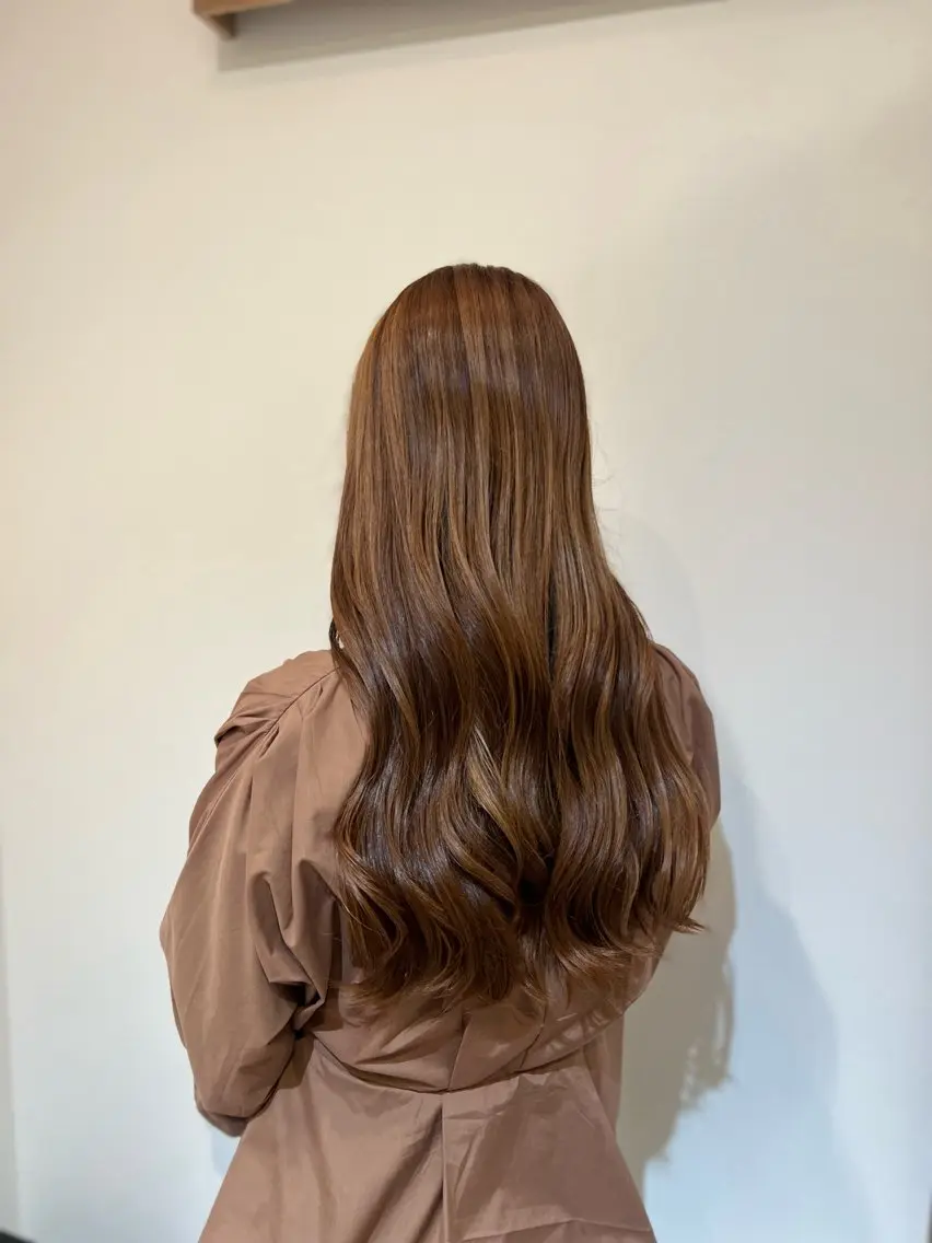 カラー ヘアカラー トリートメント ヘッドスパ 💇🏻♀️結/ 川崎美容師のヘアスタイル