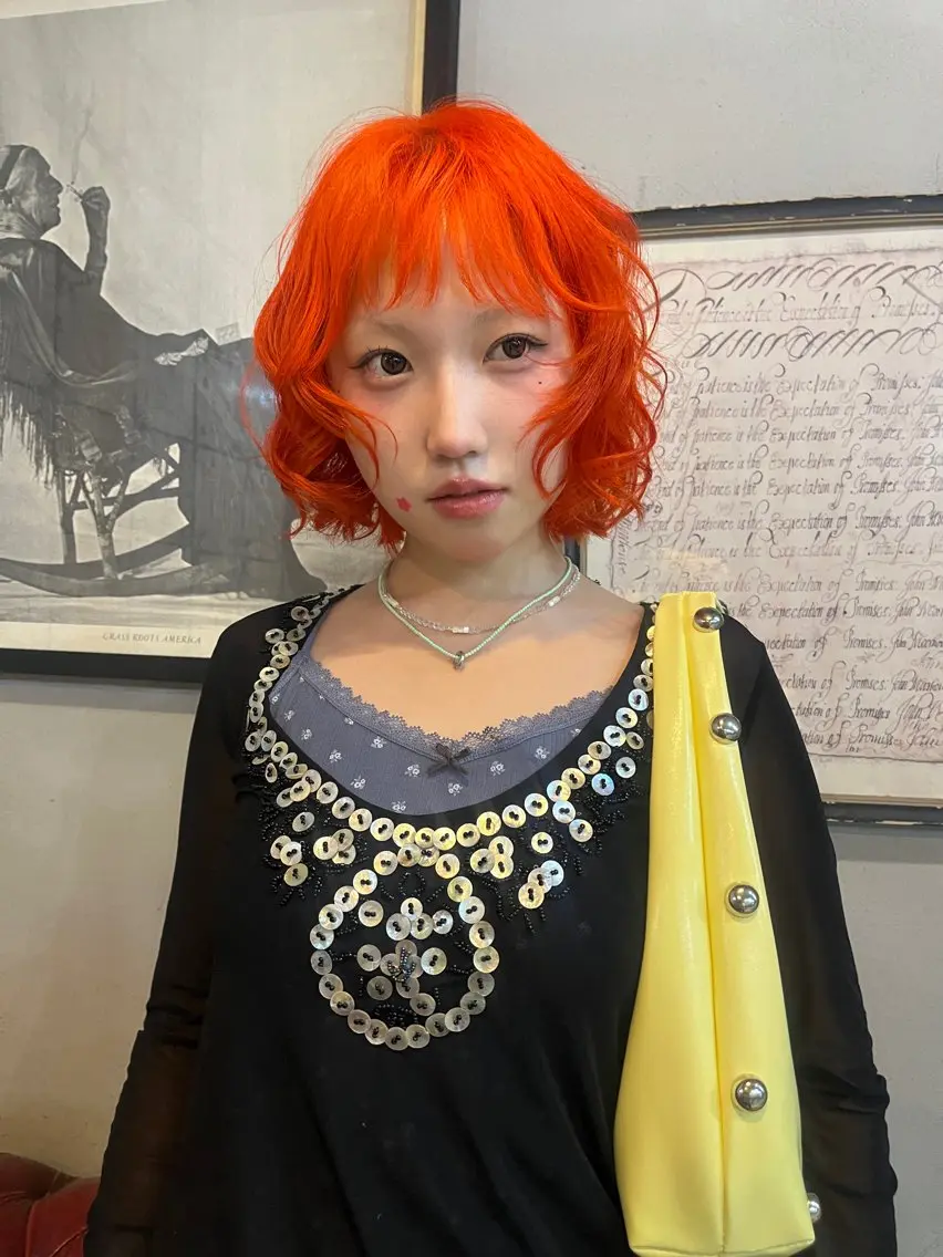 ショート カラー ヘアカラー loty _nanamiのヘアスタイル