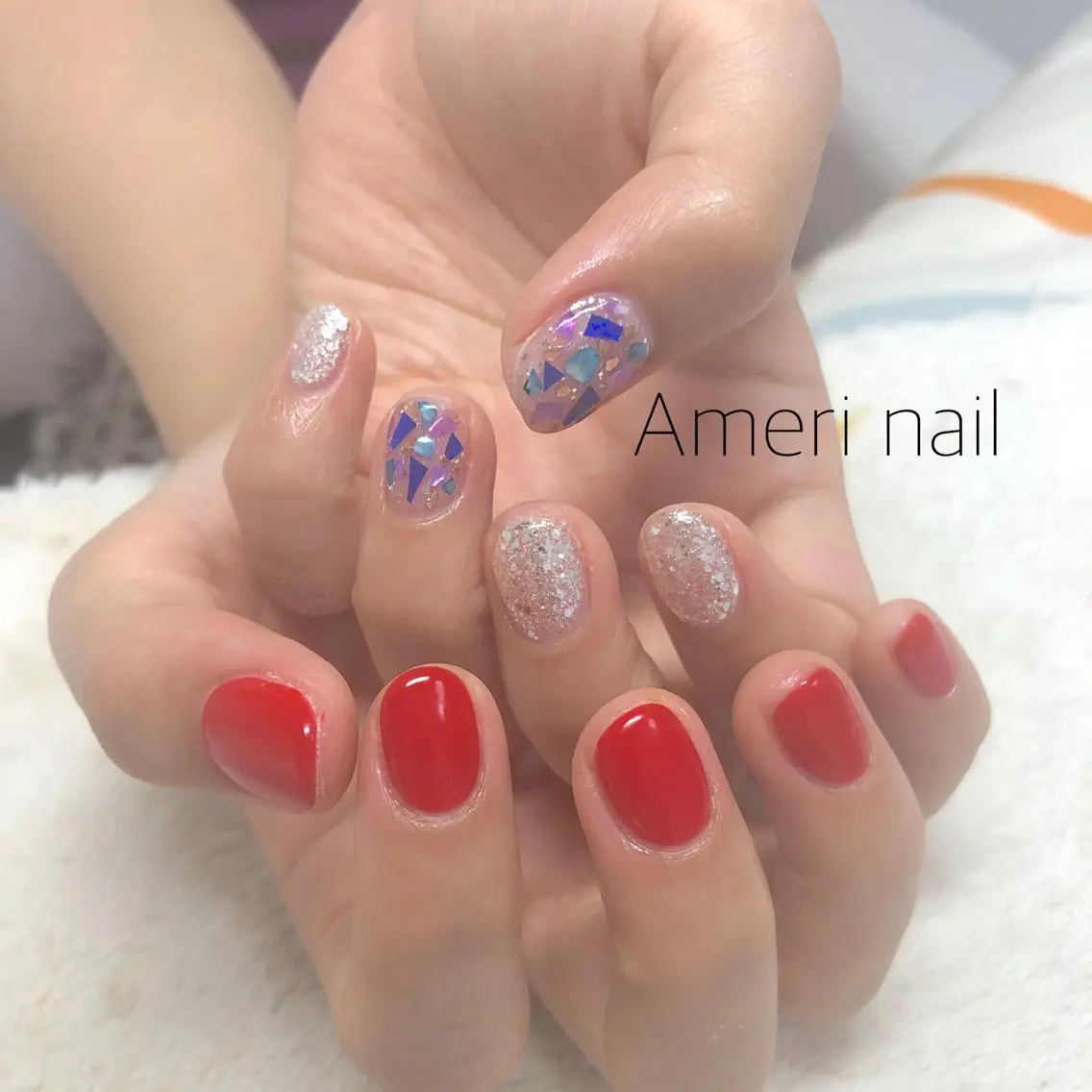 ネイル ハンドネイル Ameri nail /UKIのネイルデザイン