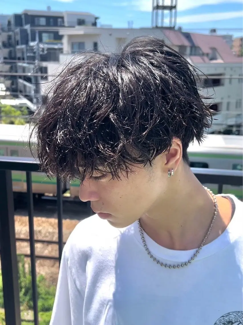 パーマ カット パーマ 東林間No.1👑 メンズパーマ職人のヘアスタイル