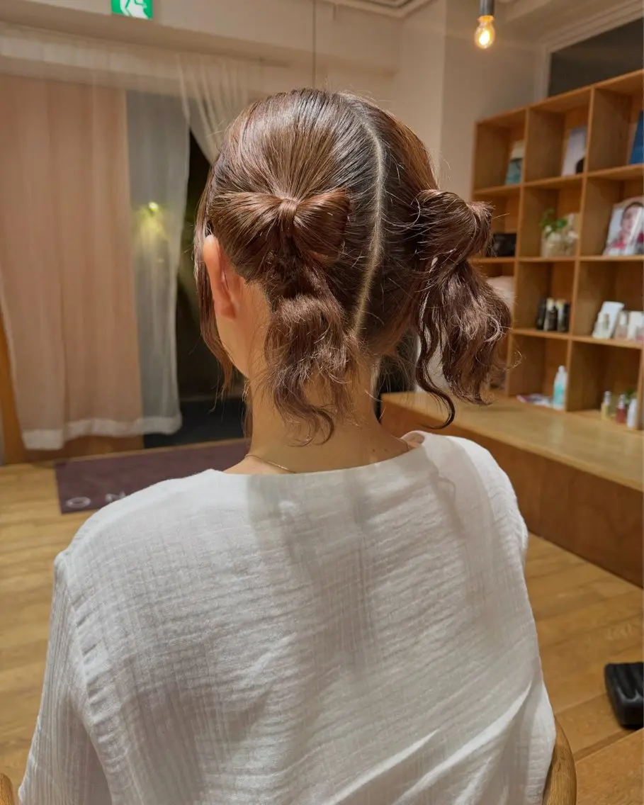 🎀推し活ヘアアレンジの写真