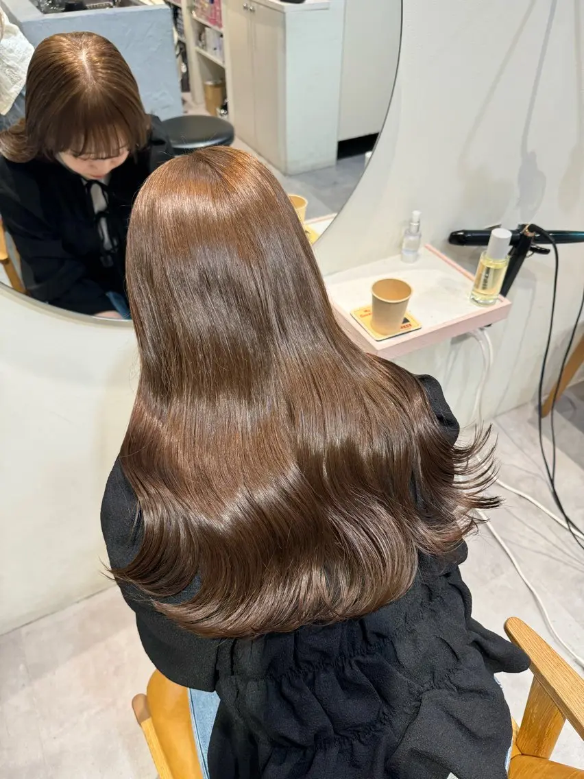 ロング カラー ayaka♡ 柔らかカラーのヘアスタイル