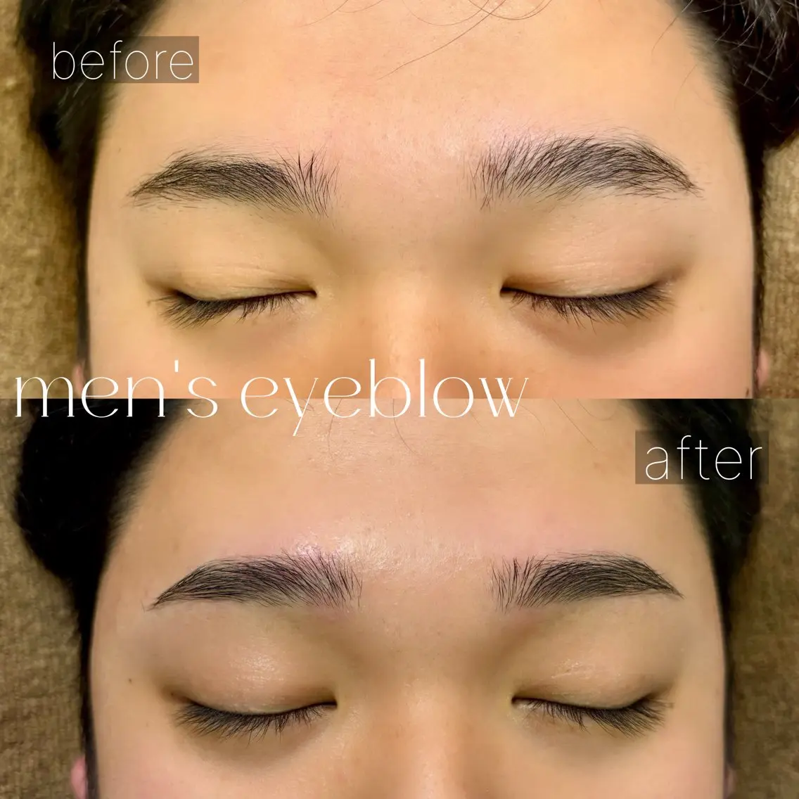 メンズアイブロウ(wax・毛量調整可)の写真