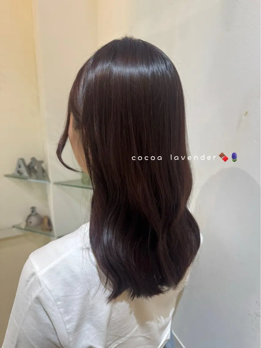 ロング カラー Rossoうるま/ ♡仲松ラナのヘアスタイル
