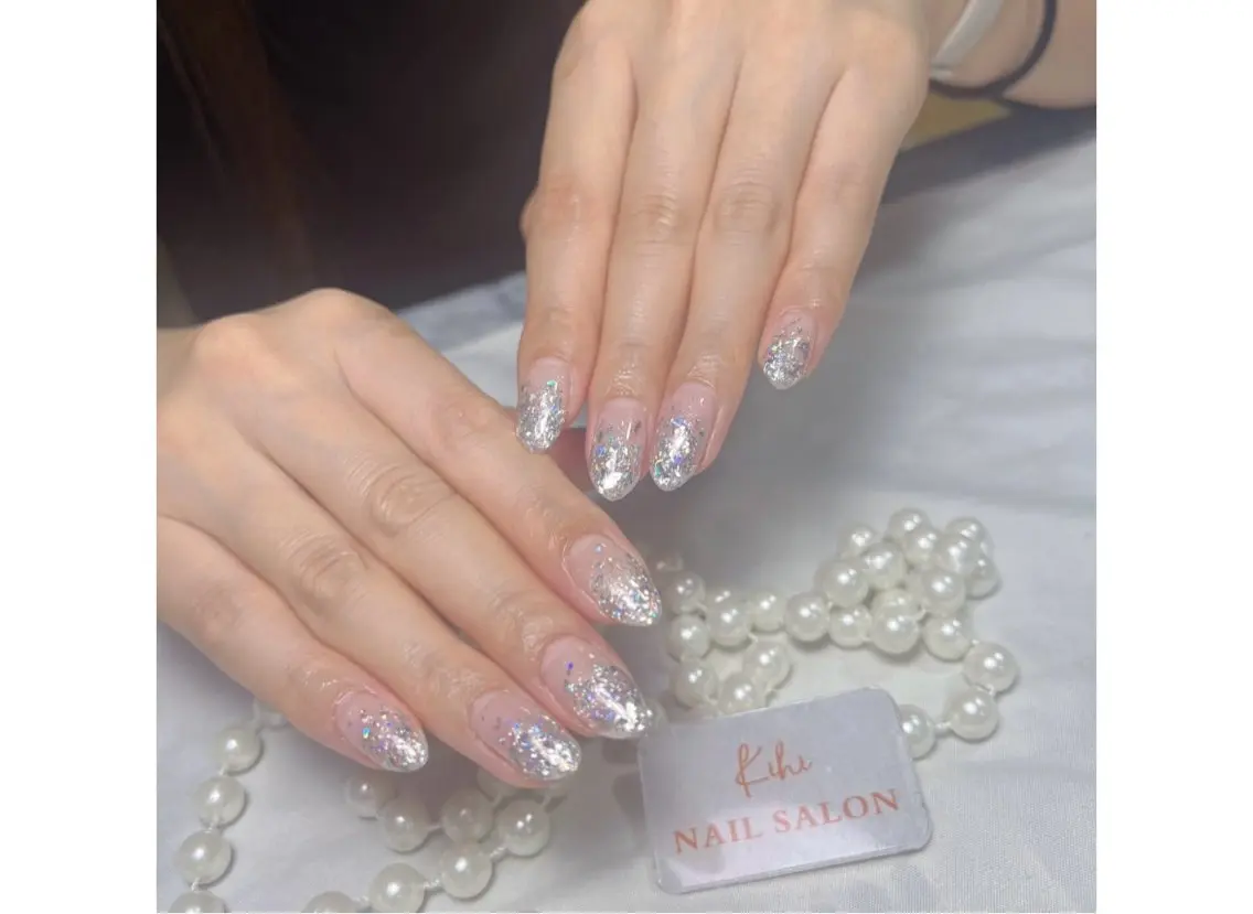 ネイル アートネイル フレンチネイル ジェルネイル グラデーション 韓国ネイル Nail Salon kihi大塚店のネイルデザイン