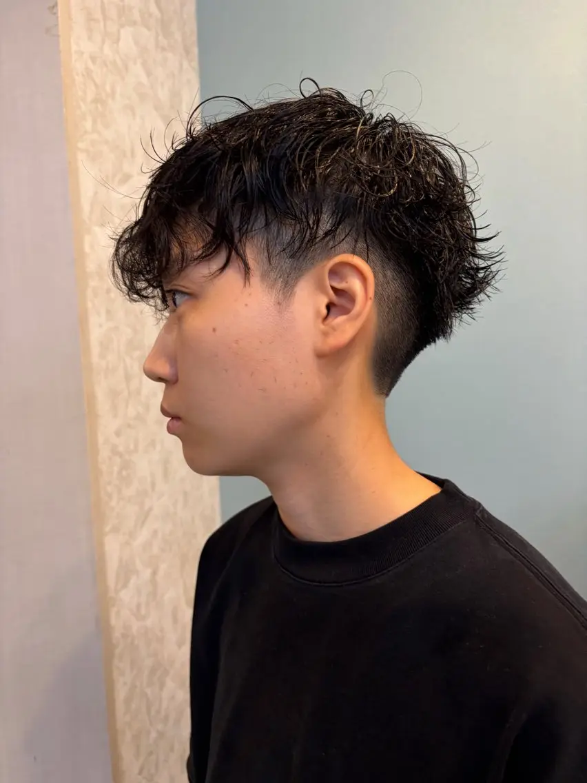 パーマ メンズ メンズパーマ カット パーマ ほの /縮毛矯正 /メンズパーマのヘアスタイル
