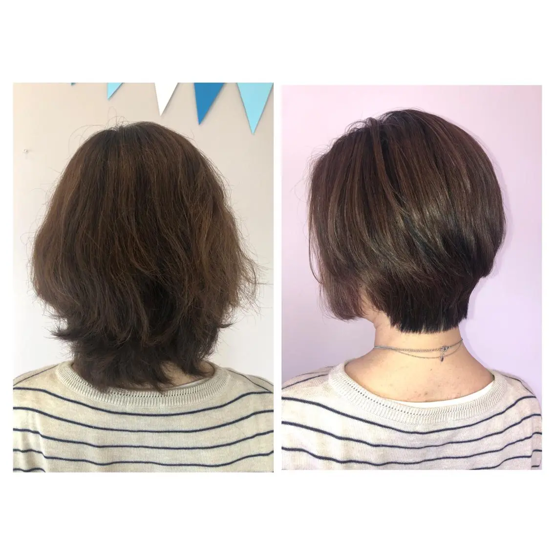 ショート カラー ハイライトカラー ハイライト カット ヘアカラー トリートメント やまぐち まりんのヘアスタイル