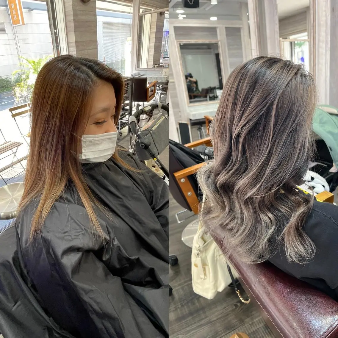 セミロング レイヤーカット カット ヘアカラー トリートメント LOCO/ Koukiのヘアスタイル