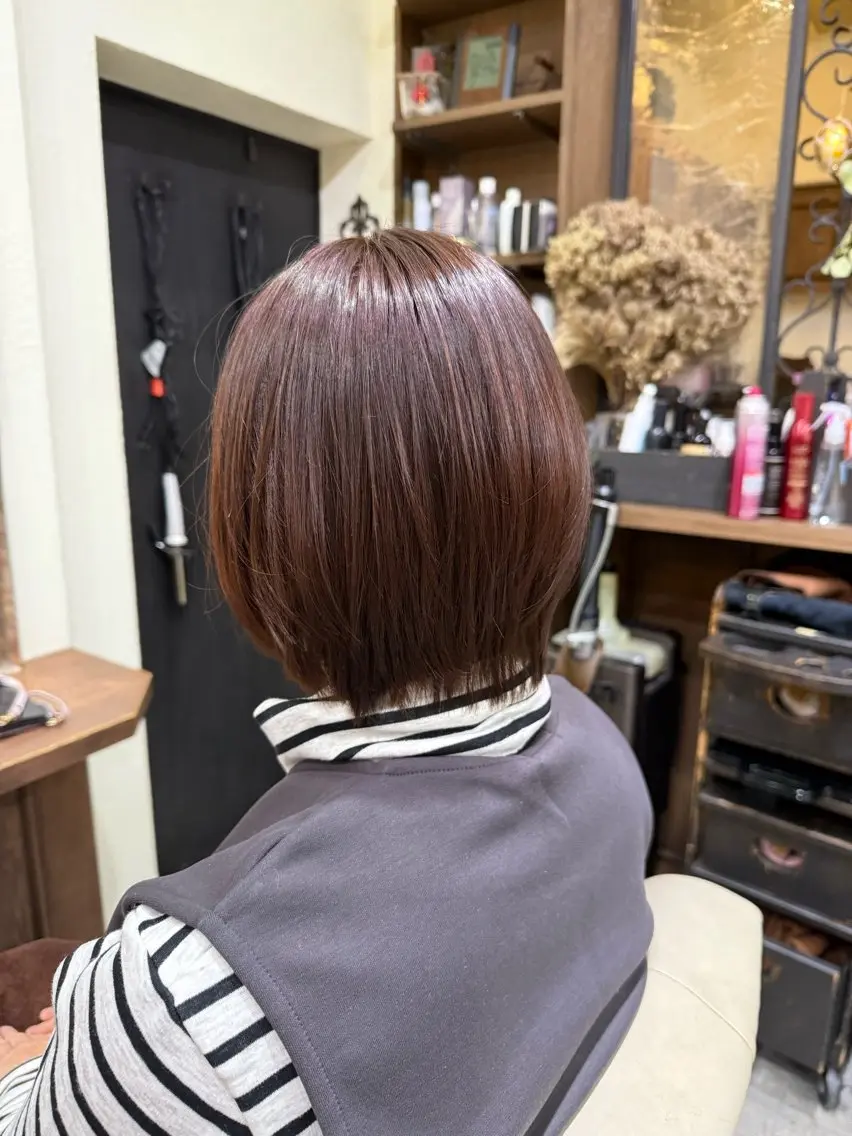 ショート ショートボブ ボブ ショートヘア 高橋 葵のヘアスタイル