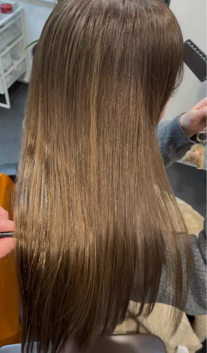 ミディアム カット ヘアカラー トリートメント Irvine けんたのヘアスタイル