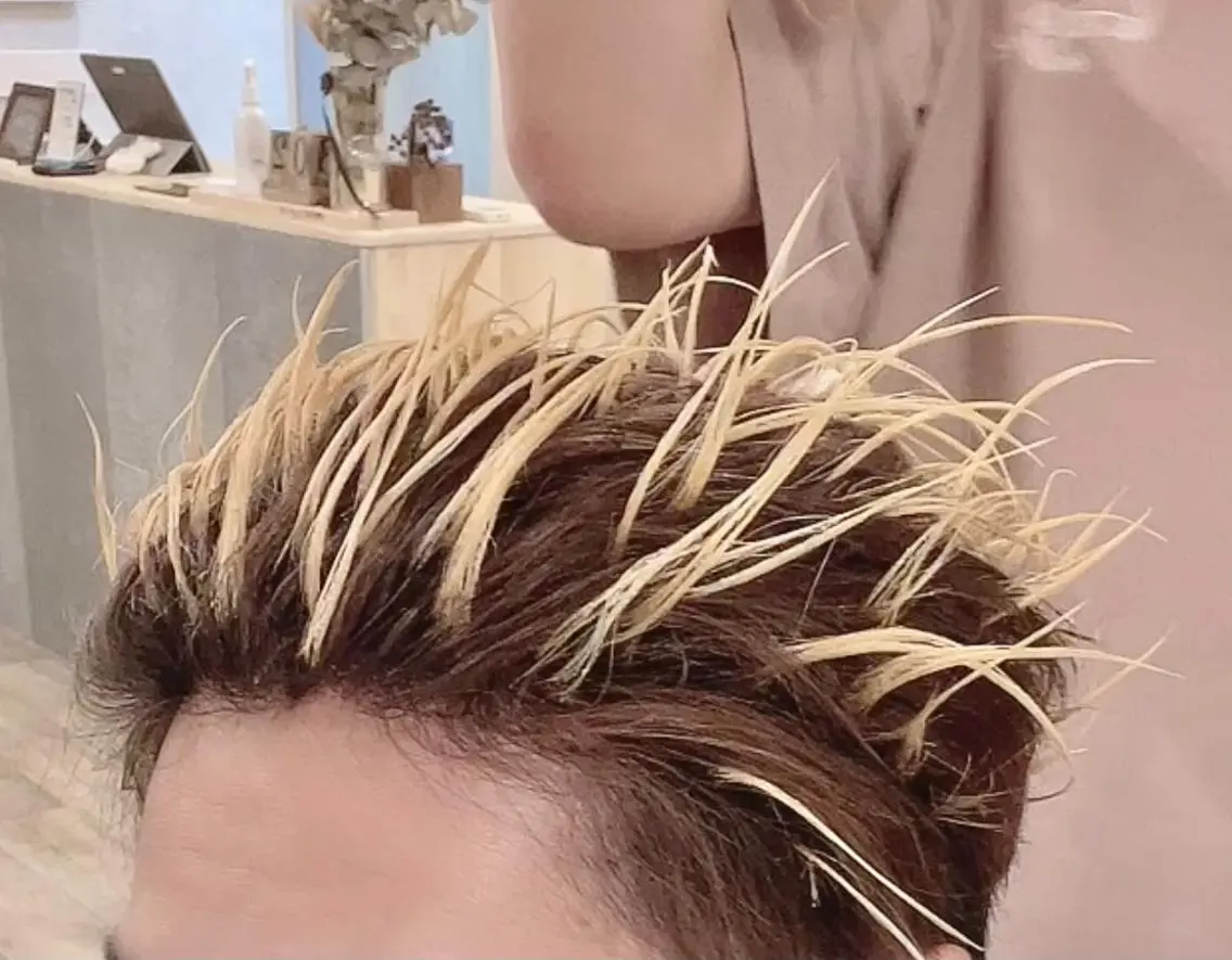 ショート カラー カット ヘアカラー 【DECIDE L.A.W】氏原　将のヘアスタイル