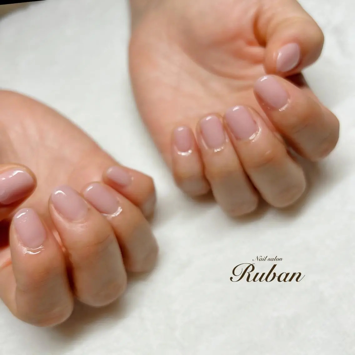 ネイル ワンカラーネイル Nail salon Rubanのネイルデザイン
