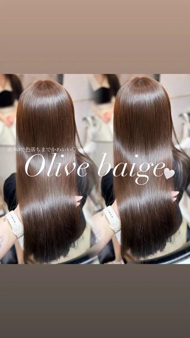.⋆𝜗𝜚明るめ透明感欲しい方♡𓈒𓏸︎︎︎︎ブリーチなしダブルカラー🎀＋1step treatment🫧の写真