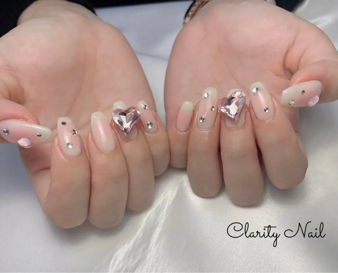 ネイル アートネイル 持ち込み ハンドネイル Clarity Nailのネイルデザイン