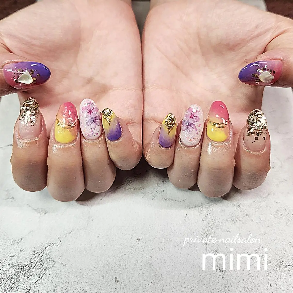 ネイル アートネイル ハンドネイル 博多ネイル ｍｉｍｉのネイルデザイン