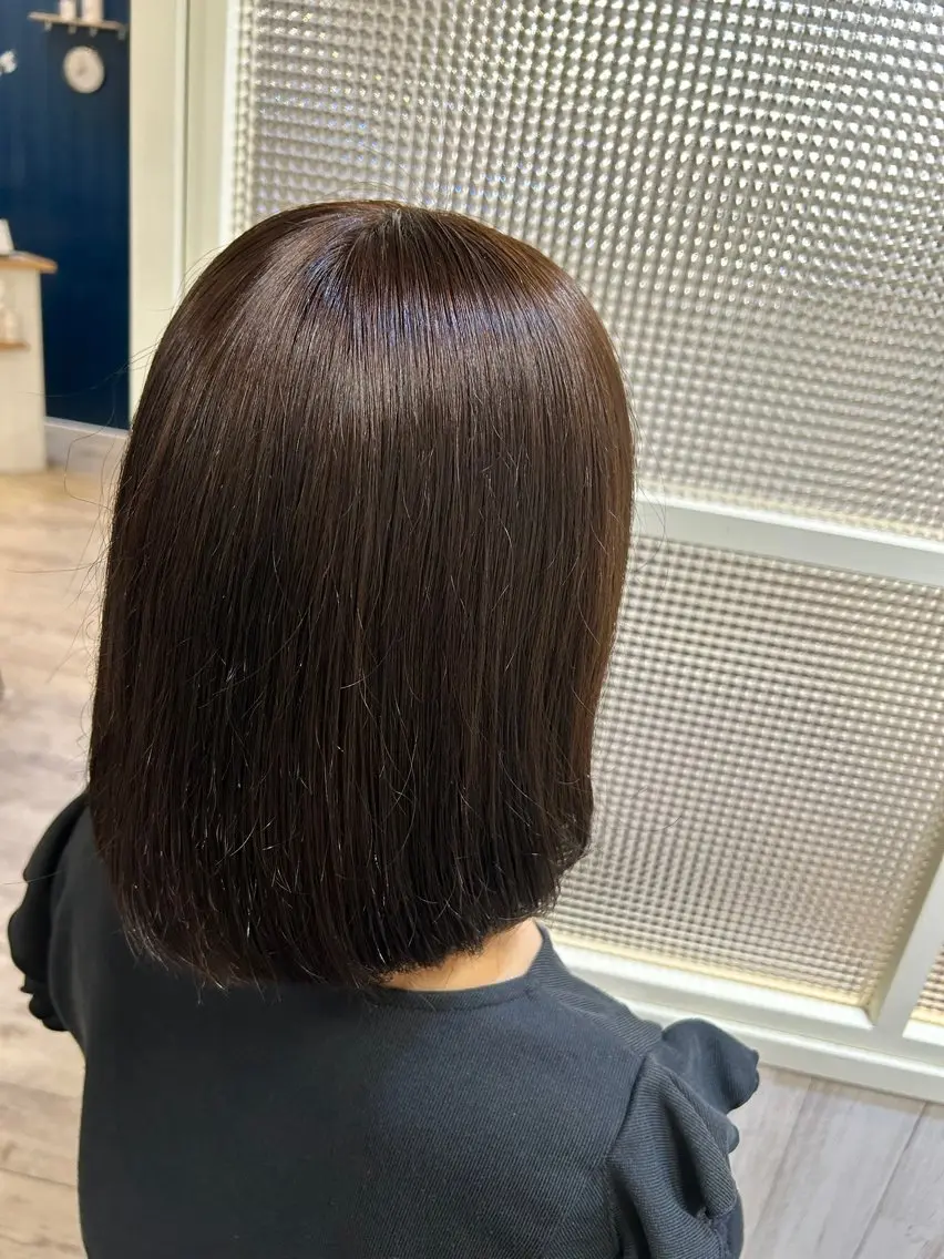 ミディアム カラー ヘアカラー Fumika フミカのヘアスタイル
