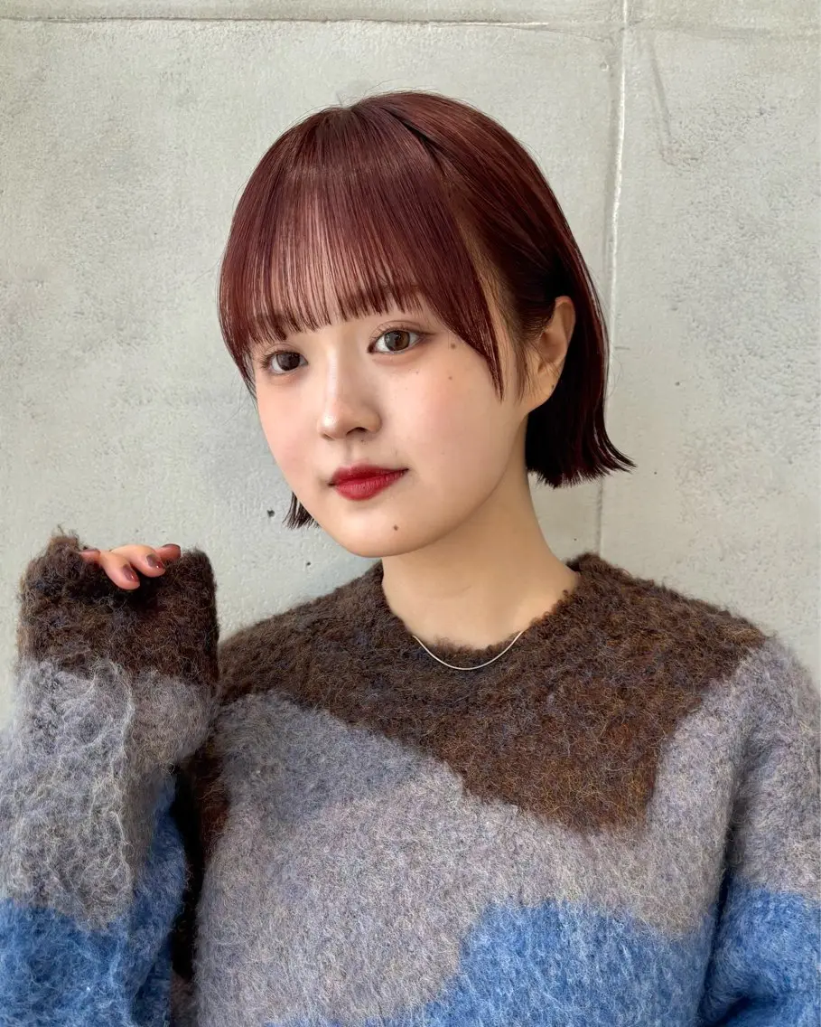 カット➕艶イルミナカラー➕ミルボントリートメント🍒の写真