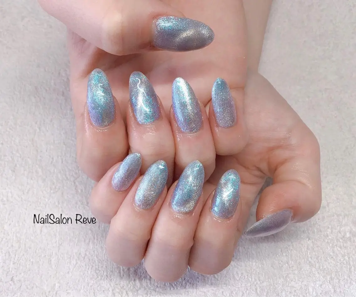 ネイル マグネットネイル ハンドネイル NailSalon Reveのネイルデザイン