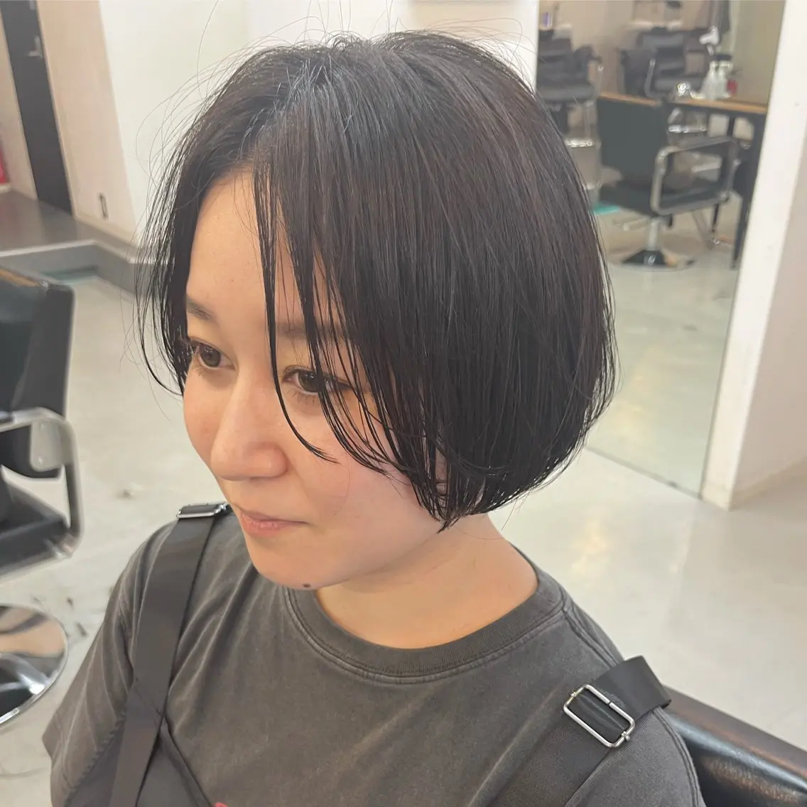 ショート カラー 奥秋 理紗　sai xのヘアスタイル