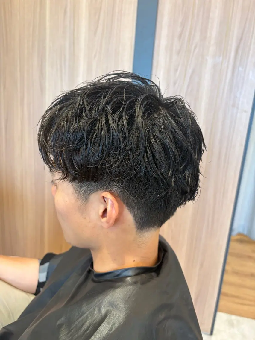 Men's cut 💈の写真