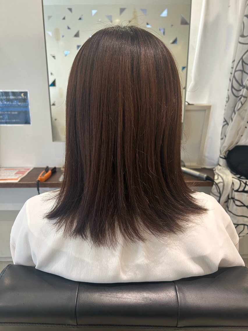 ミディアム 江川 輝星のヘアスタイル