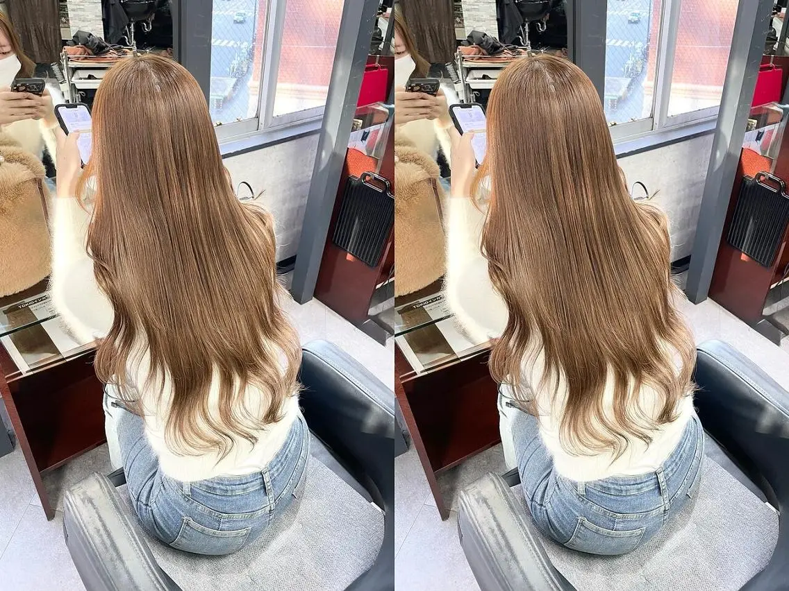 プラチナシールエクステ60枚¥(47cm)9,000の写真