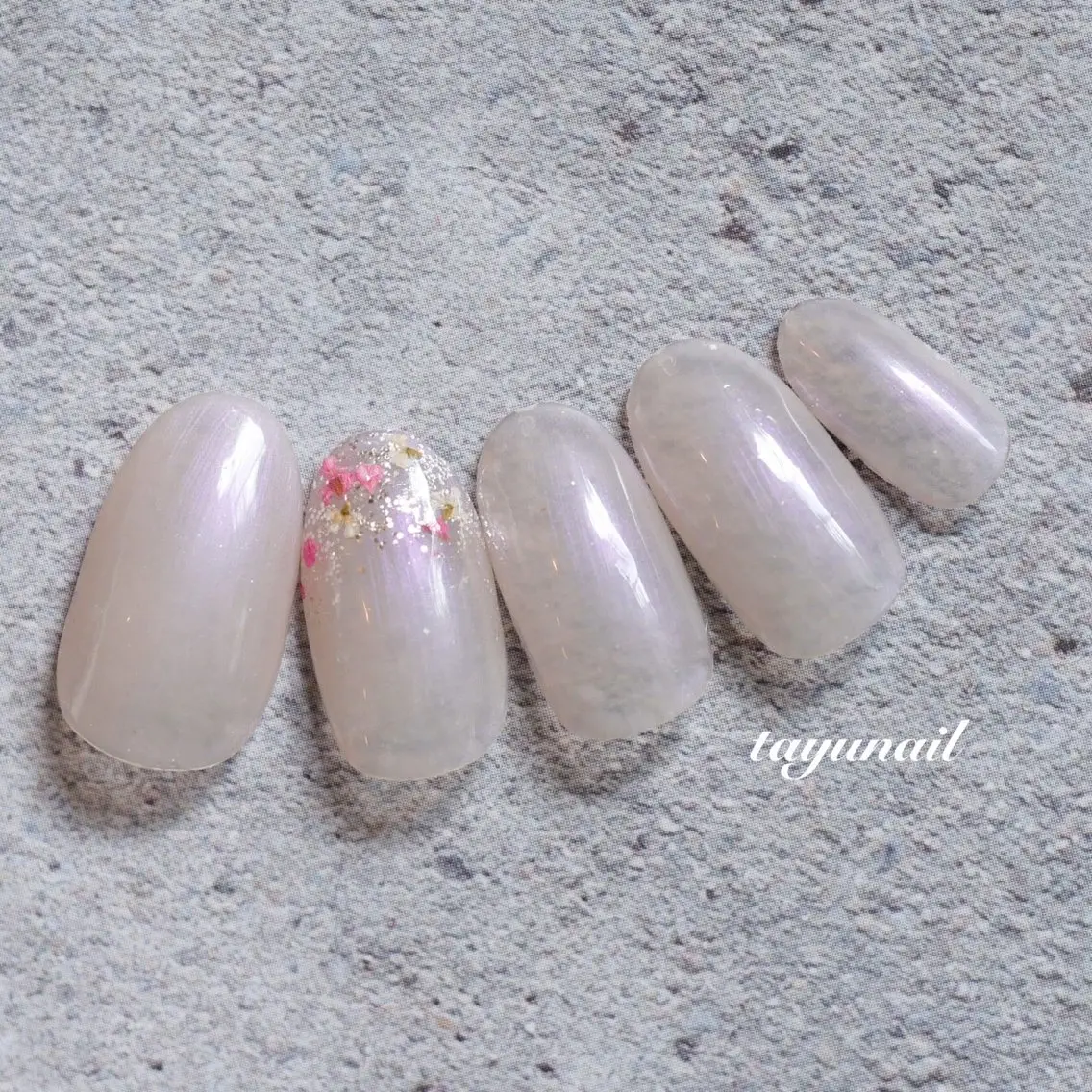 ネイル アートネイル ジェルネイル パラジェル シンプルネイル ハンドネイル ネイルサロン 【たゆnail】のネイルデザイン