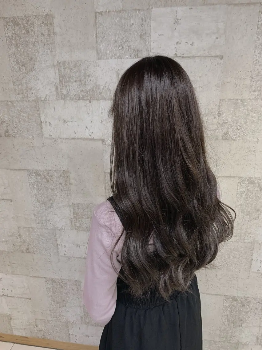 ロング カラー メンズカットグラデー ションカラー/ケイゴのヘアスタイル