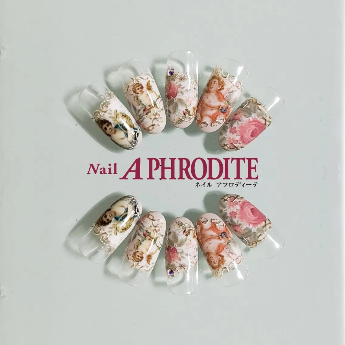 ネイル ジェルネイル ニュアンスネイル スカルプネイル ソフトジェル ネイルチップ ハンドネイル Nail Aphroditeのネイルデザイン