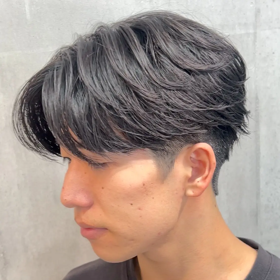 ショート パーマ ヘアアレンジ メンズ MENIN メンズ サロン 望月 涼太のヘアスタイル