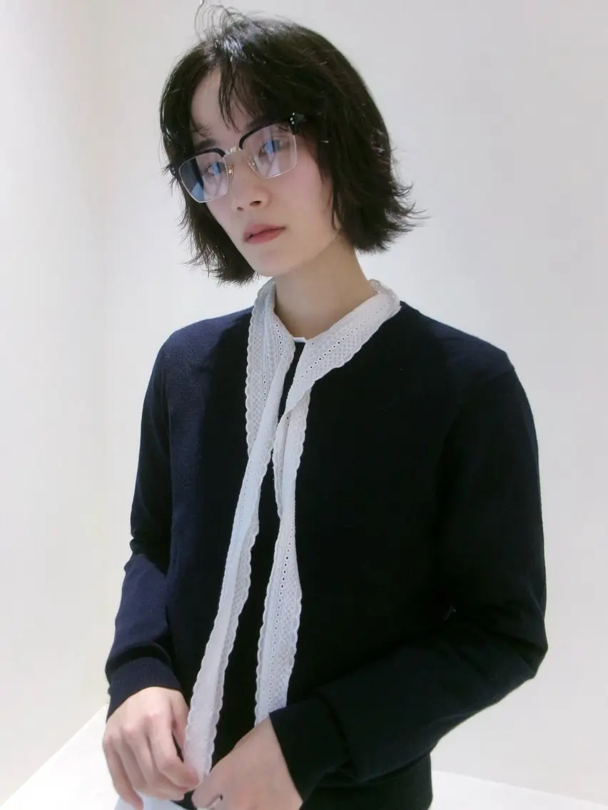 ショート ボブレイヤー ボブ レイヤーカット 近藤 智也/ボブ/縮毛矯正のヘアスタイル