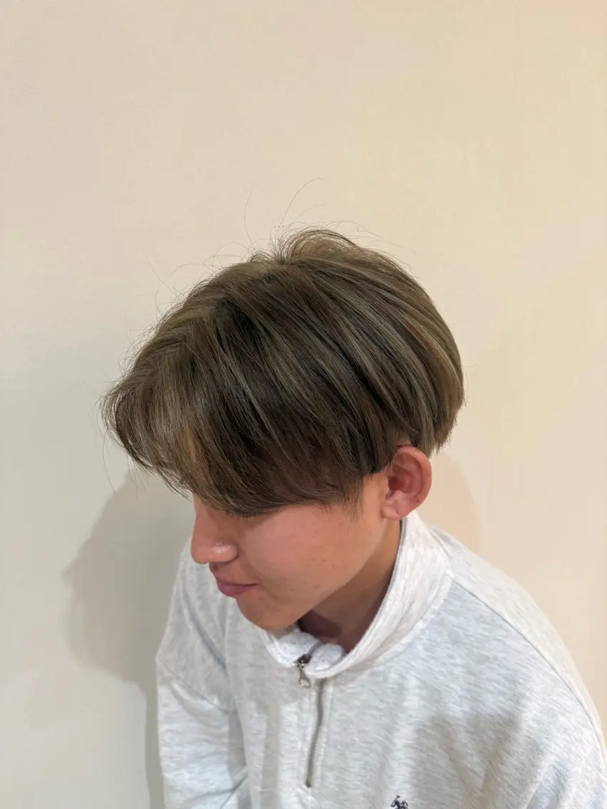 カラー 原尾 あやなのヘアスタイル