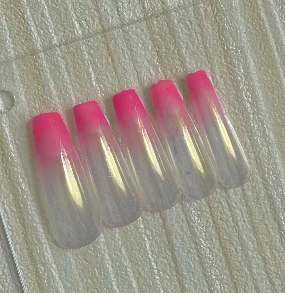 ネイル オーロラネイル グラデーション Ri-e's nailのネイルデザイン