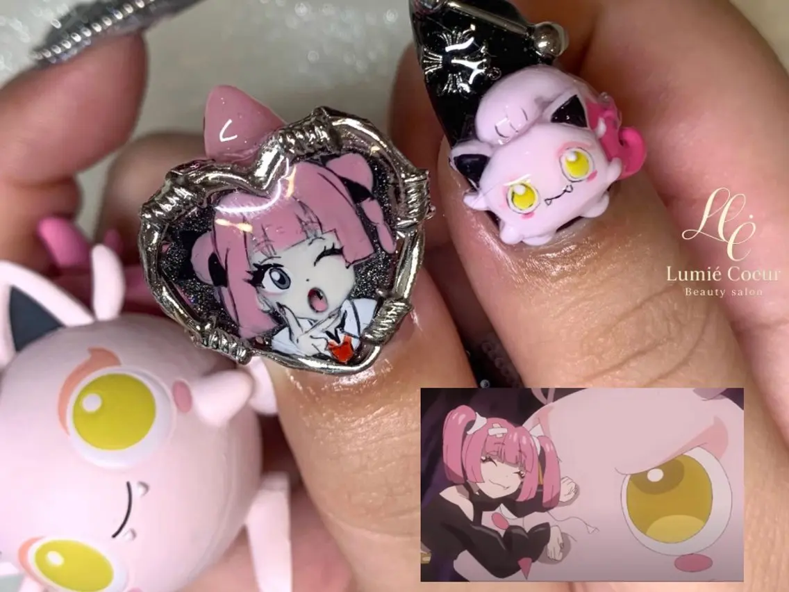 ネイル ハンドネイル LumiéCoeur Nanaeのネイルデザイン