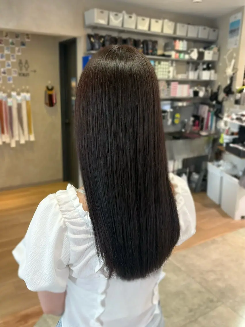 【7月限定🌺】ワンカラー＋トリートメント✨️[口コミ投稿していただける方トリートメントグレードアップ]ロング料金なし❎の写真