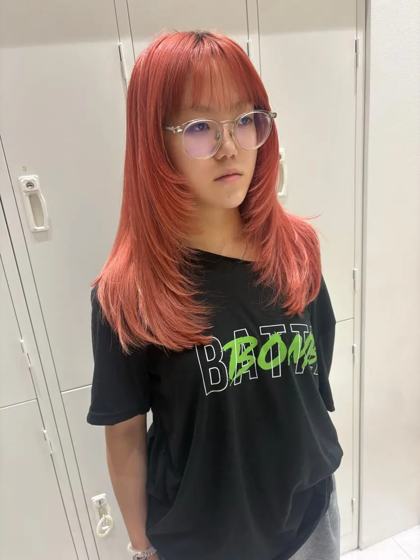 セミロング カラー カット ヘアカラー トリートメント Zina京都河原町店 maya(西村真夜)のその他イメージ