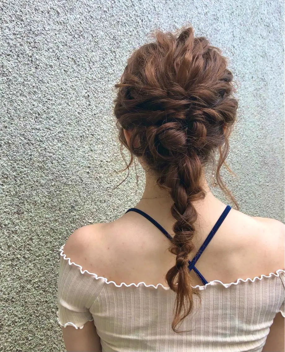 時間限定ヘアセット3000円の写真