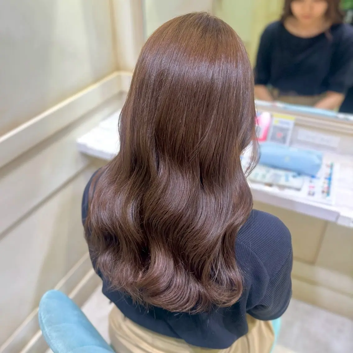 カラー ヘアカラー トリートメント 💙透明感艶カラー/ ゆうな💙のヘアスタイル